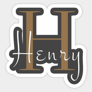 I am Henry Sticker